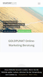 Mobile Screenshot of goldpunkt.com