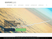 Tablet Screenshot of goldpunkt.com